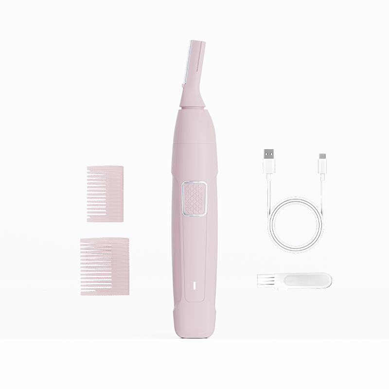 Slika Flexible Swing Head Eyebrow & Facial Hair Trimmer – Precision Electric Detail Groomer with Comb Attachments